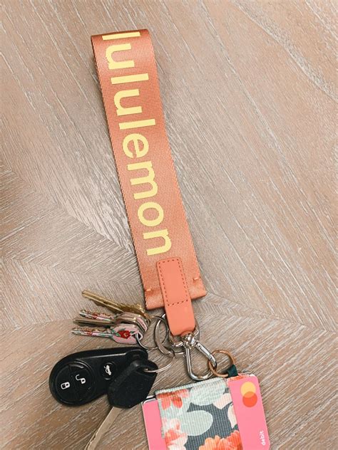 lulemon key chain